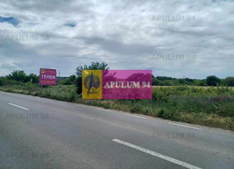Sabareni, teren 1900 mp, stradal, hala depozitare, productie, comert