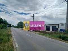 Sabareni, teren 1900 mp, stradal, hala depozitare, productie, comert